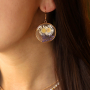 Sie k&ouml;nnen den sch&ouml;nsten Schmuck mit getrockneten Blumen Anh&auml;ngern machen!