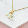 Musthave-Schmuckherstellung mit Edelstahl-Zwischenst&uuml;cke und farbigem Satin-Draht 