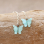Designen Sie sommerlichen Schmuck mit diesen farbenfrohen Schmetterlingsanh&auml;ngern und -zwischenst&uuml;cken