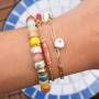 Trendschmuck mit goldgesprenkelten griechischen Keramikperlen in Designerqualit&auml;t entwerfen