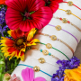 Erstellen Sie personalisierte Armb&auml;nder mit Geburtsblumenperlen