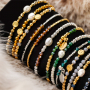 Verarbeiten Sie diese Top-Facetten-Perlen rund in einer sch&ouml;nen Armbandkollektion