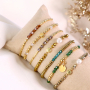 Verarbeiten Sie diese Top-Facetten-Perlen rund in einer sch&ouml;nen Armbandkollektion