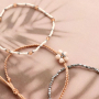 Elegante Armbandkollektion mit H&auml;matitperlen