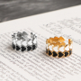 So tr&auml;gt man diese Ringe aus Edelstahl in fr&ouml;hlichen Farben