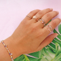 So fertigen Sie Ringe mit Zirkonia-Perlen