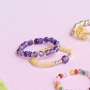 So fertigen Sie Ringe mit Zirkonia-Perlen