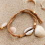 Lassen Sie sich zu sommerlichem Schmuck mit Kaurimuscheln inspirieren