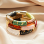 Schmuck aus Tube-Acrylglasperlen basteln