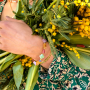 Seien Sie kreativ und entwerfen Sie trendig floralen Schmuck