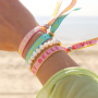 Armb&auml;nder aus B&auml;ndern mit individuellen Textdesigns gestalten 