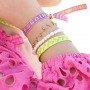 Armb&auml;nder aus B&auml;ndern mit individuellen Textdesigns gestalten 