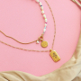 Kreativer Sommerschmuck mit DQ- und Edelstahlanh&auml;ngern im eigenem Design