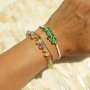 Schmuckdesigns mit Glasperlen Chips