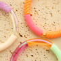 Kreative Ideen mit Acrylperlen Tube matt Sommer und AB-Coating