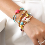 So gestalten Sie mit Natursteinperlen Strandschmuck 