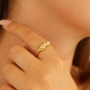 Ring Stacking: So kann man Edelstahlringen tragen