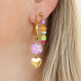 Mit Glasperlen modischen Ohrschmuck designen  