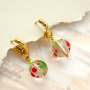 Mit Glasperlen modischen Ohrschmuck designen  