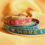 Kreative Ideen zu Schmuckband mit Text 