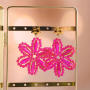 Festlichem Schmuck mit Blumen-Facettperlen-Anh&auml;ngern designen