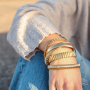 Mix & Match Edelstahl-Armreifen