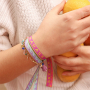 Kreativ Schmuck und Schmuckband an Schmuckkarten gestalten