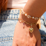 Ideen f&uuml;r romantischen Hals- und Armschmuck mit Herzanh&auml;ngern