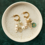 Mix & Match Acrylperlen mit goldenen Akzenten