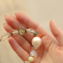 Mix & Match Acrylperlen mit goldenen Akzenten