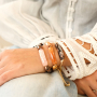 Mix & Match: Naturstein-Zwischenst&uuml;cken mit flacher R&uuml;ckseite