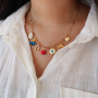 Inspirationen zu funky Schmuckdesigns mit emaillierten Metallanh&auml;ngern