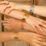 Elegant trendige Armcuffs & Armringe aus Edelstahl, die inspirieren 