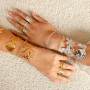Elegant trendige Armcuffs & Armringe aus Edelstahl, die inspirieren 