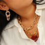 Schmuck darf auffallen: Designideen mit grobgliedrigem Aluminium-Jasseron