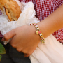 Vom Einzelglied zum individuelle Italian-Charms-Armband