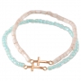 Luxus Schmuck aus DQ Seidenband gemacht
