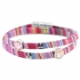 Sch&ouml;ne Armb&auml;nder mit 5mm Azteke Kordel flach