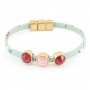 Sch&ouml;ne Armb&auml;nder aus trendy Kordel flach gemacht