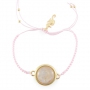 Sch&ouml;ner Schmuck mit neuen Polaris Perlen und Cabochon in Sommerfarben
