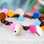 Mega trendy ist unser sch&ouml;ner Schmuck mit dem Hype Pompom Anh&auml;nger! 