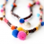 Mega trendy ist unser sch&ouml;ner Schmuck mit dem Hype Pompom Anh&auml;nger! 