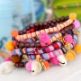 Mega trendy ist unser sch&ouml;ner Schmuck mit dem Hype Pompom Anh&auml;nger! 