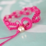 Trend Armb&auml;nder machen? Schauen Sie in der Inspiration dieser hippen Kordel!