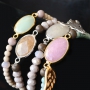 Prachtvoller Schmuck mit Halb Edelstein Anh&auml;nger als stilvoller Blickfang