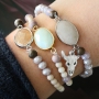 Prachtvoller Schmuck mit Halb Edelstein Anh&auml;nger als stilvoller Blickfang