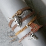 Faszinierender Schmuck mit unseren sch&ouml;nenDQ Leder B&uuml;ffelkopf Anh&auml;nger in einer neuen kleinen Gr&ouml;sse!