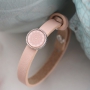 Mach hippe Armb&auml;nder und Schl&uuml;sselanh&auml;nger aus Cuoio mit unseren sch&ouml;nen Cabochon von Polaris Elements