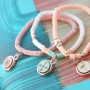 Mach mega trendy Schmuck in einem hippen Look mit unseren Holz Cabochon!