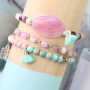 Die Sommerfarben unserer Naturstein Perlen sind perfekt f&uuml;r Sommer Schmuck mit einem modernen Look!